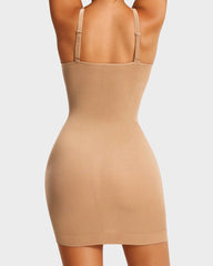 Scoop Neck Seamless Tummy Control Shaping Dress