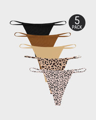 Classic T-string Thong (5 Pack)