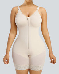 Tummy Control Butt Lifter Shaper with Zipper Crotch Fajas Colombianas