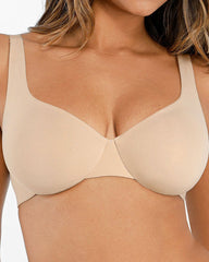 Women's Comfort Wire-Free Wire-Free Plus Size Full Coverage Seamless Everyday Bra