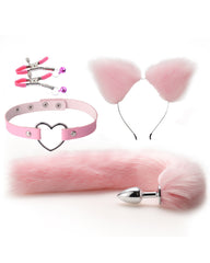 Erotic Ear Hair Clip Sex Toys SM Four-Piece Set