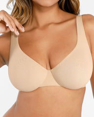 Women's Comfort Wire-Free Wire-Free Plus Size Full Coverage Seamless Everyday Bra